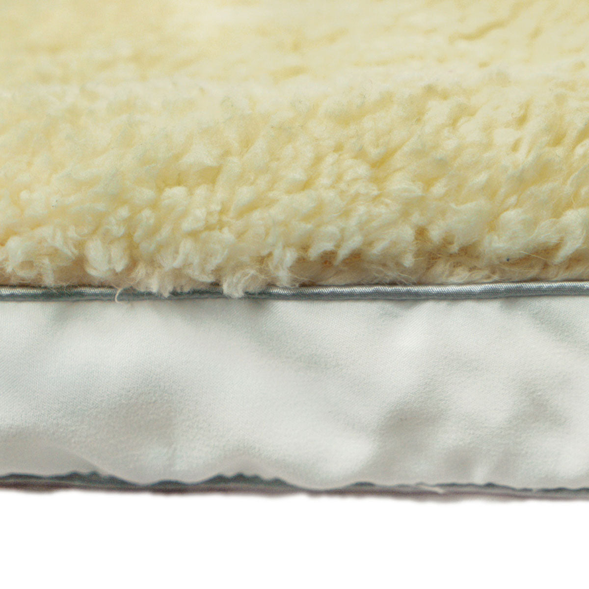 Ramesses Sherpa Winter Mattress Topper 1600GSM Double - Hypoallergenic, Cozy - SuperSaverAU - view 2