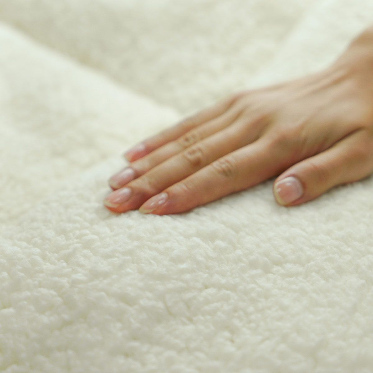 Ramesses 1200GSM Sherpa Winter Mattress Topper King Single