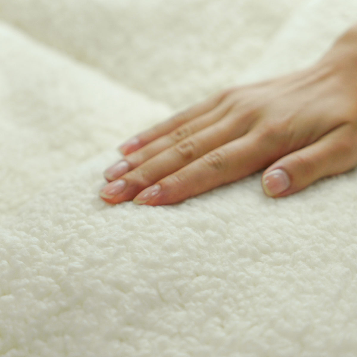 Ramesses Sherpa Winter Mattress Topper 1600GSM - Single - Hypoallergenic - SuperSaverAU - view 1
