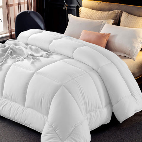 Ramesses 800GSM Ultra Soft Microfibre Quilt - Double, Non Allergenic, Machine Washable - SuperSaverAU - view 1
