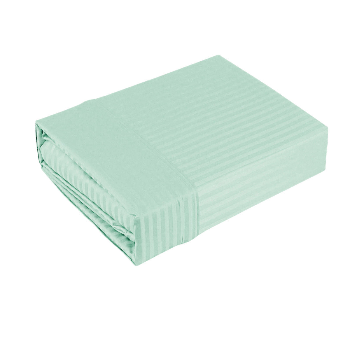Ramesses 1000TC American Pima Cotton Narrow Stripe Sheet Set - Ice Blue, King