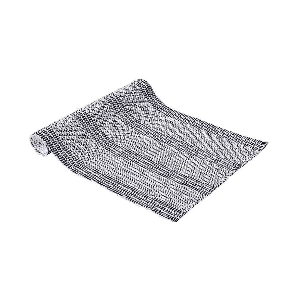 Ladelle Repose Ribbed 100% Cotton Table Runner 33 x 150 cm - Denim - SuperSaverAU - view 1