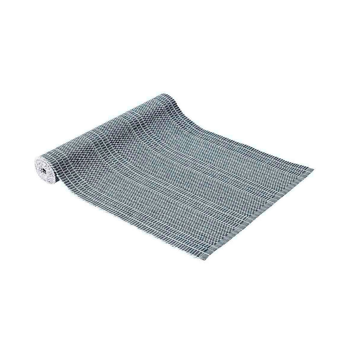 Ladelle Repose Ribbed 100% Cotton Table Runner 33 x 150 cm - Navy - SuperSaverAU - view 1