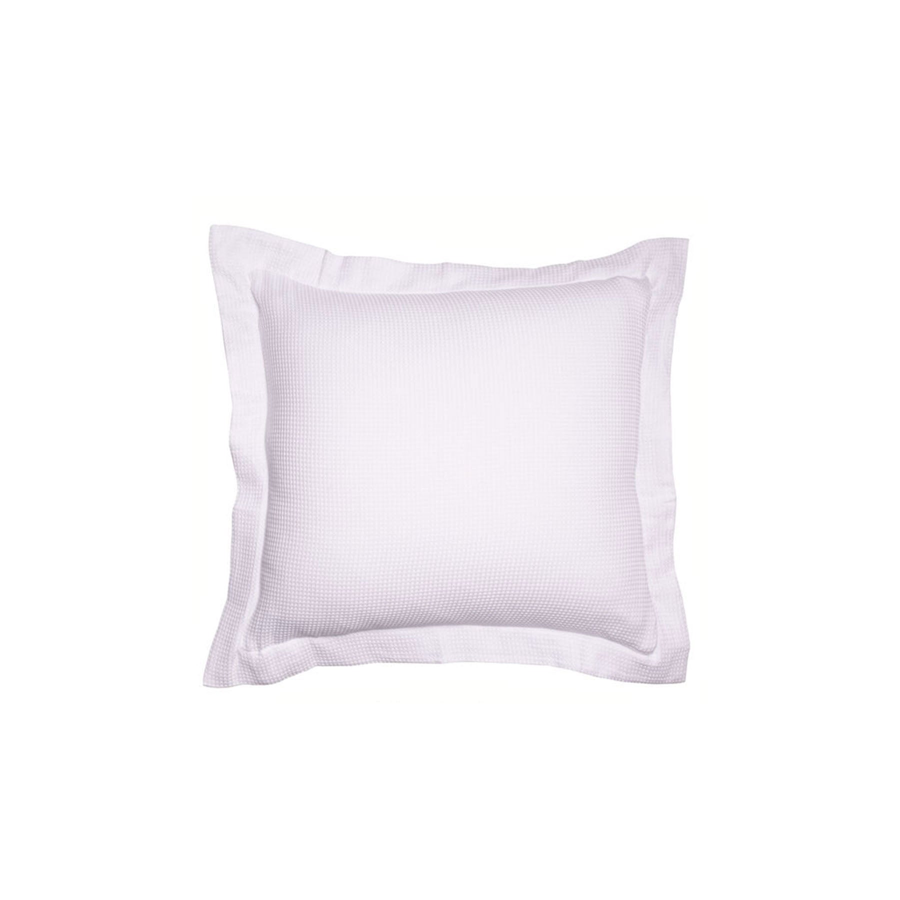 Jenny Mclean Paris Cotton Waffle Cushion Cover 60x60+5 cm - White - SuperSaverAU - view 1