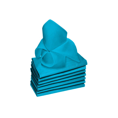 Rans Set of 8 Lollipop Cotton Napkins 45x45 cm - Machine Washable, Solid Colour - SuperSaverAU - view 1
