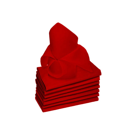 Rans Set of 8 Lollipop Cotton Napkins 45x45 cm - Machine Washable, Solid Colour - SuperSaverAU - view 1