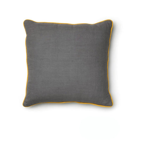 Rapee Cushion Cover 50 x 50 cm - 100% Cotton, Piped Edge, Machine Washable - SuperSaverAU - view 1