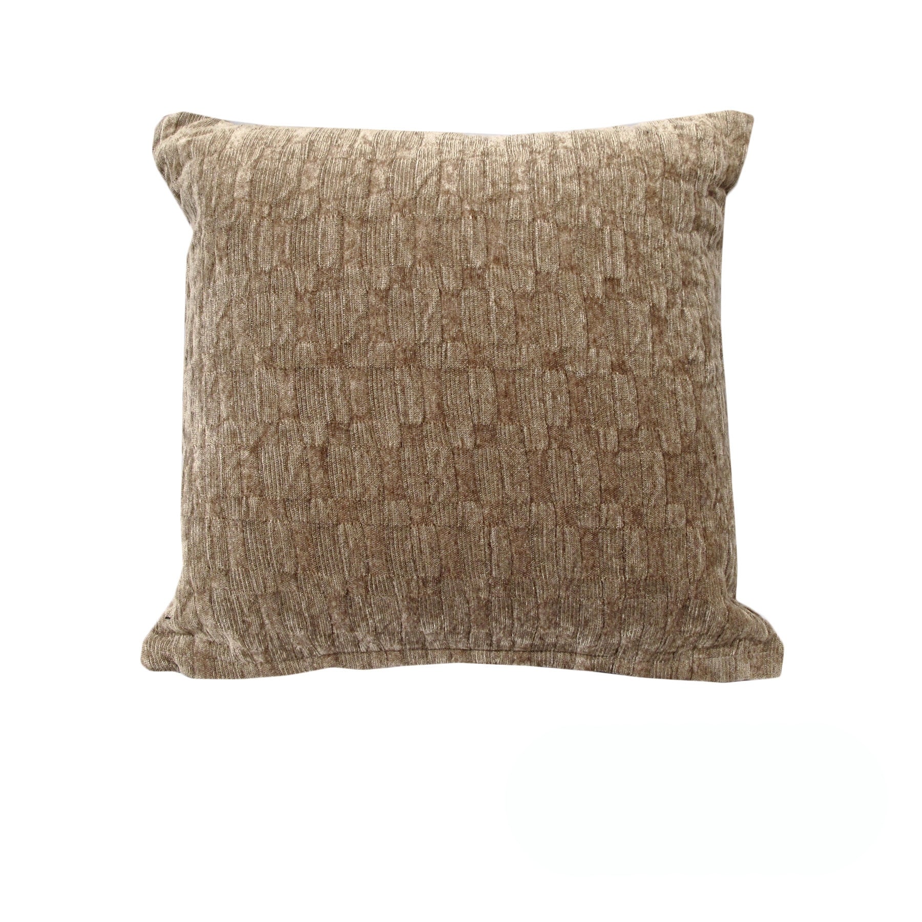 Rapee Luxury Quality Cushion Cover 45 x 45 cm - Taupe Texture Design - SuperSaverAU - view 1