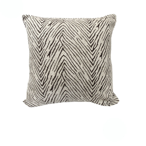 Rapee Capetown Jacquard Cushion Cover 45 x 45 cm - Chevron Design, Ivory - SuperSaverAU - view 1