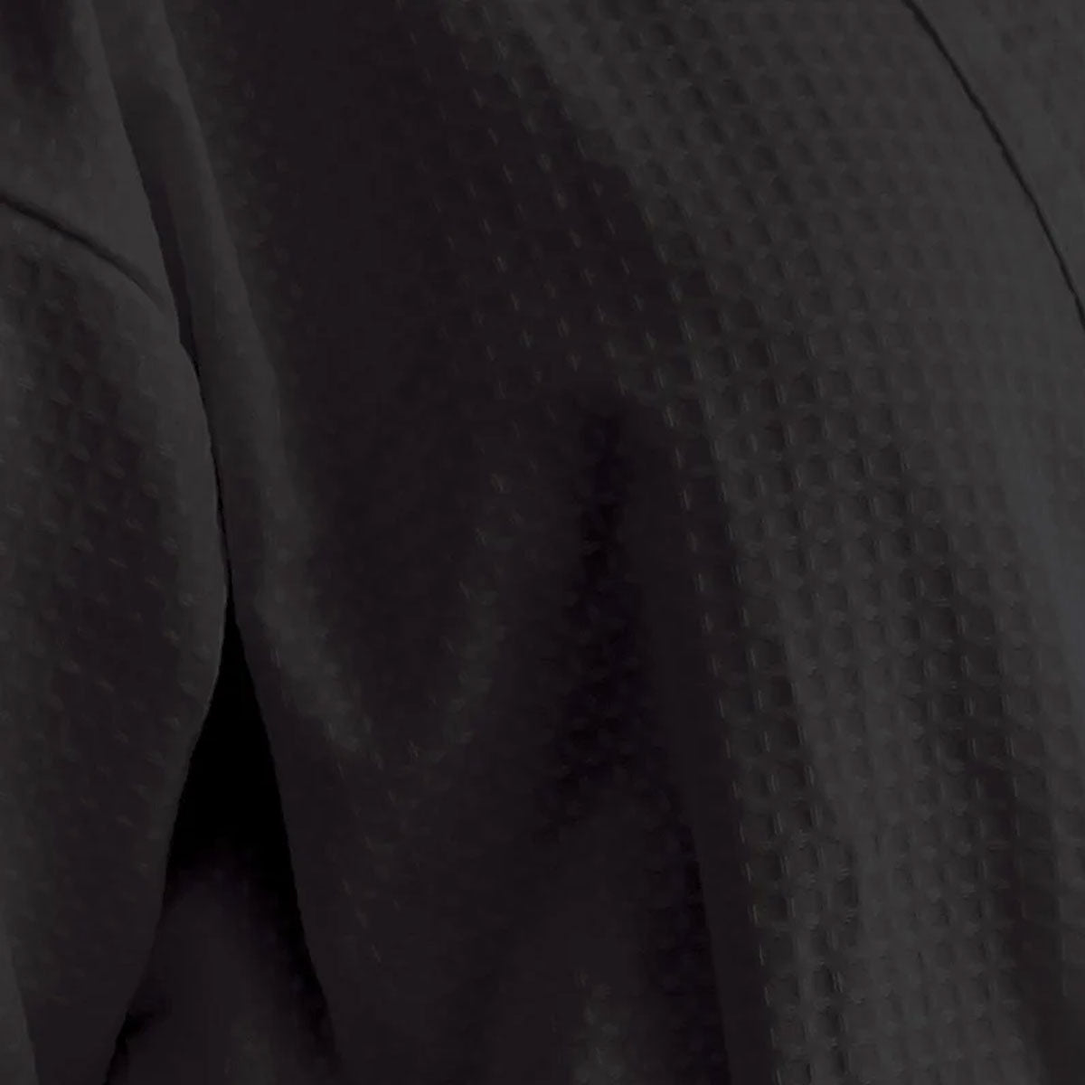 Jason Waffle Polyester Cotton Kimono 240GSM One Size Fit Most - Ebony - SuperSaverAU - view 2