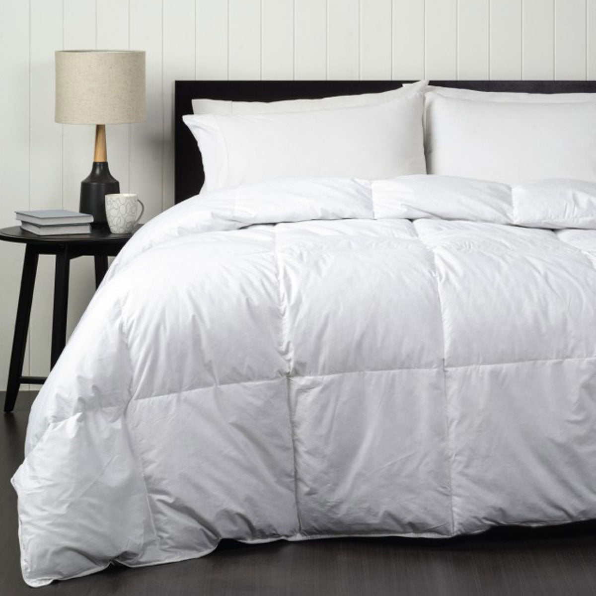 Jason 70% Feather 30% Down Quilt King - 240 x 210 cm, Cotton Japara Cover - SuperSaverAU - view 1