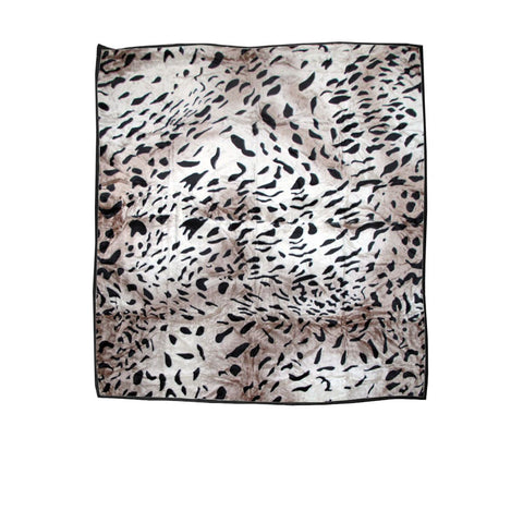 Premium Faux Mink Blanket with 750GSM Double Layer Design - Taupe Jaguar, Queen