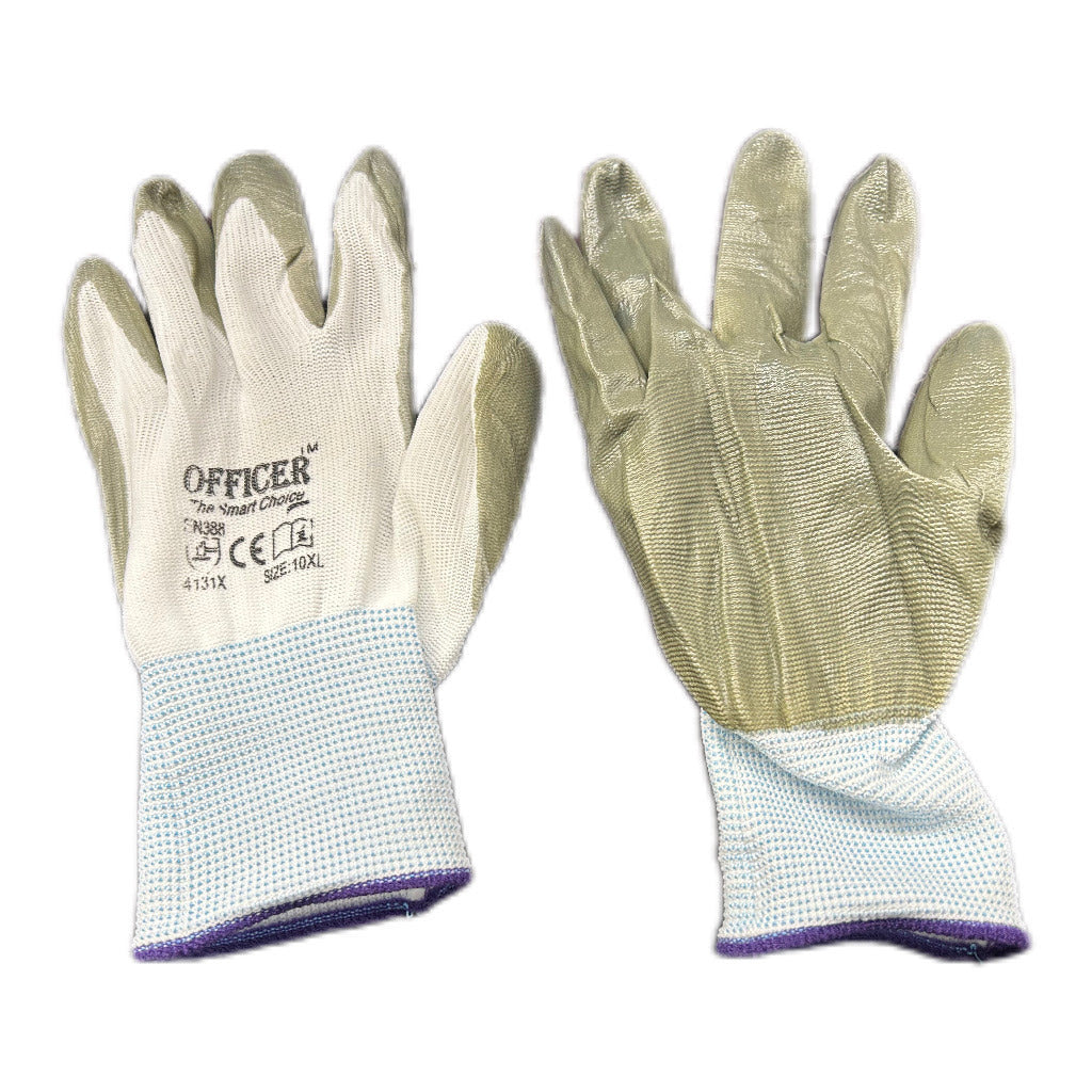 12Pairs Cotton Gloves Work Safety Glove Thick Heavy Seamless Heavy Duty Warehouse - SuperSaverAU - view 4