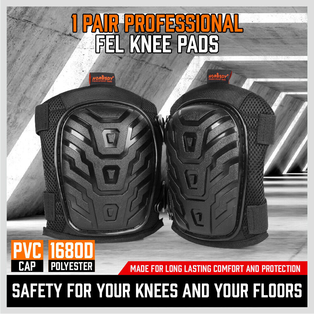 HORUSDY Knee Pads, Work Safety, Gel Cushion, High Density Foam, Pair - SuperSaverAU - view 3