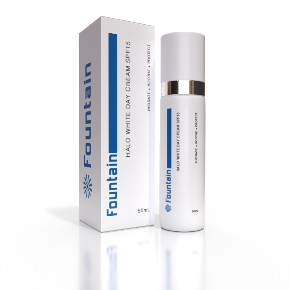HALO WHITE DAY CREAM SPF15 50ML - Nourishing Moisturiser for Even Skin Tone - SuperSaverAU - view 1