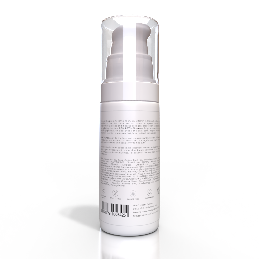 0.3% Retinol Serum | Hydrating Anti-Aging Formula | 30ML - SuperSaverAU - view 2