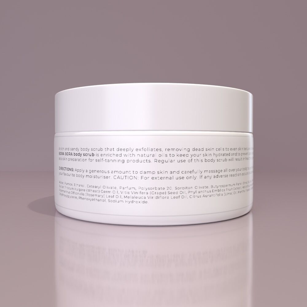 BORA BORA Body Scrub - Deep Exfoliation, Hydrating, 250ML - SuperSaverAU - view 3