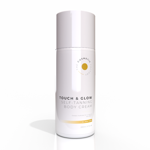 TOUCH & GLOW Self-Tanning Body Cream | Natural Tan, Hydrating | 200ML - SuperSaverAU - view 1