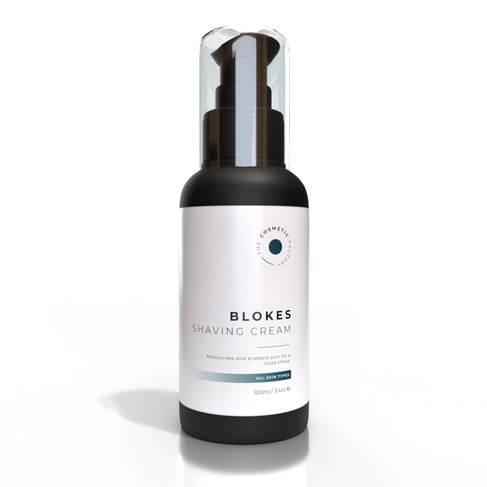 BLOKES Shaving Cream 100ML - Smooth Razor Glide, Hydrating Cucumber Extract - SuperSaverAU - view 1