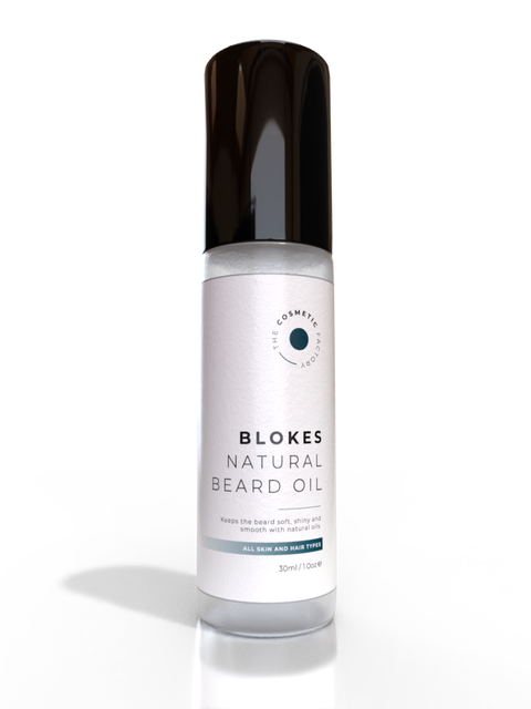 BLOKES NATURAL Beard Oil 30ML - 100% Natural, Hydrating, Non-Greasy Formula - SuperSaverAU - view 1
