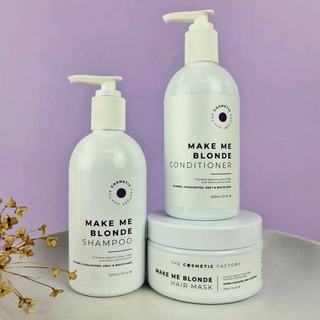 MAKE ME BLONDE Conditioner 300ML - Hydrating Toning for Blonde Hair, Prevents Brassiness - SuperSaverAU - view 2