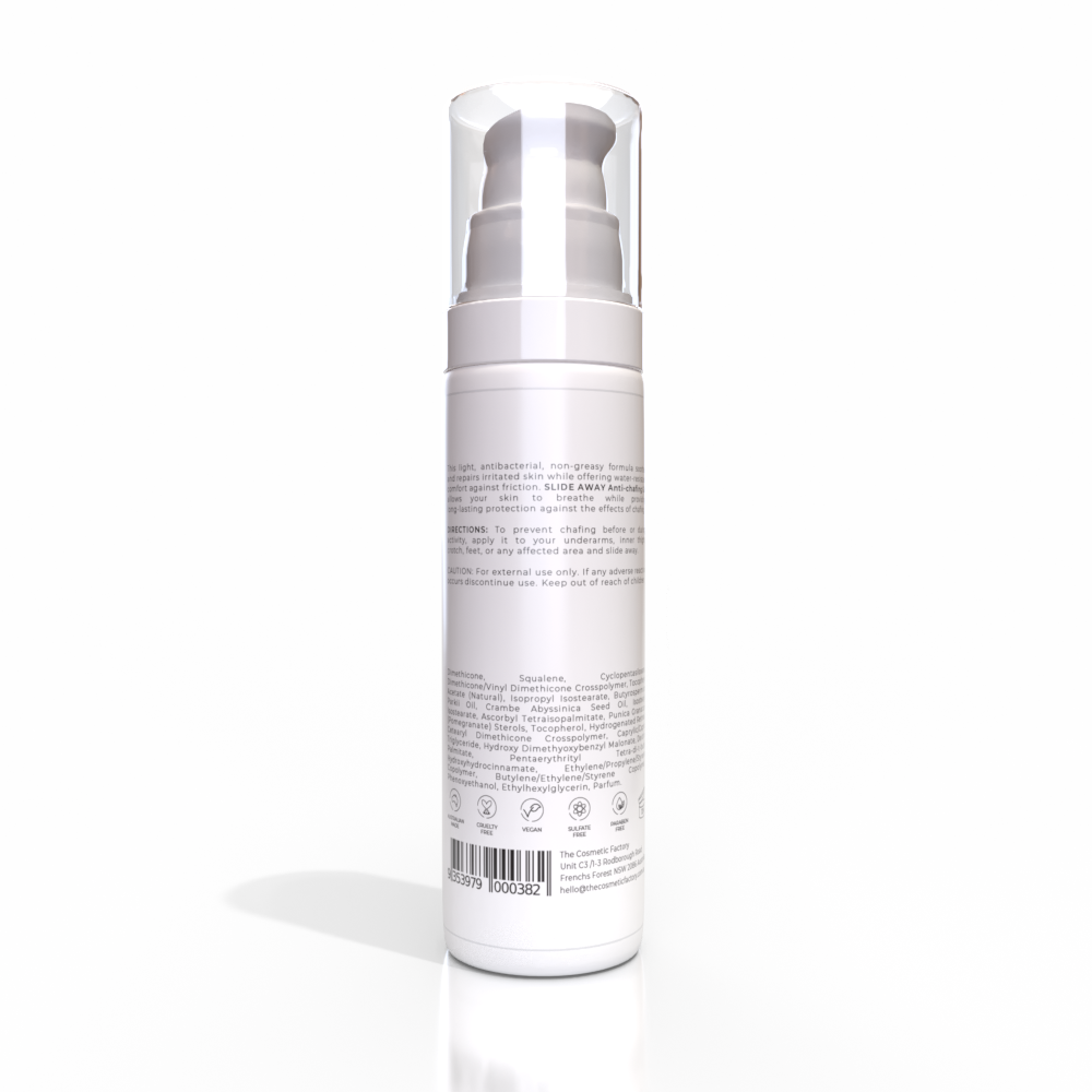 SLIDE AWAY Anti-Chafing Gel 50ML - Antibacterial, Water-Resistant, Soothes Skin - SuperSaverAU - view 1