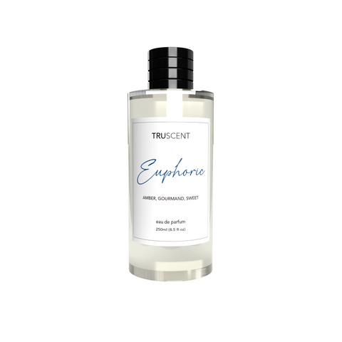 EUPHORIC Fragrance by TRUSCENT - 250ml Amber Gourmand Sweet Scent - SuperSaverAU - view 1