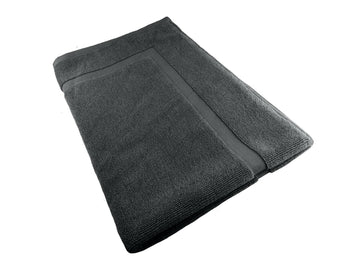 Premium Softouch 900GSM Cotton Bath Mat - Charcoal 50 x 80cm