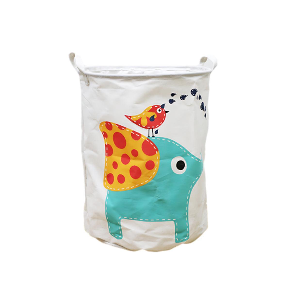 Premium Collapsible Laundry Hamper – Design 02 with Waterproof Coating