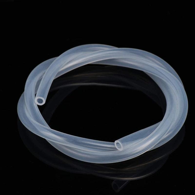 Premium Food Grade Silicone Rubber Tube with Heat Resistance - Clear, 14 x 20mm, 1m