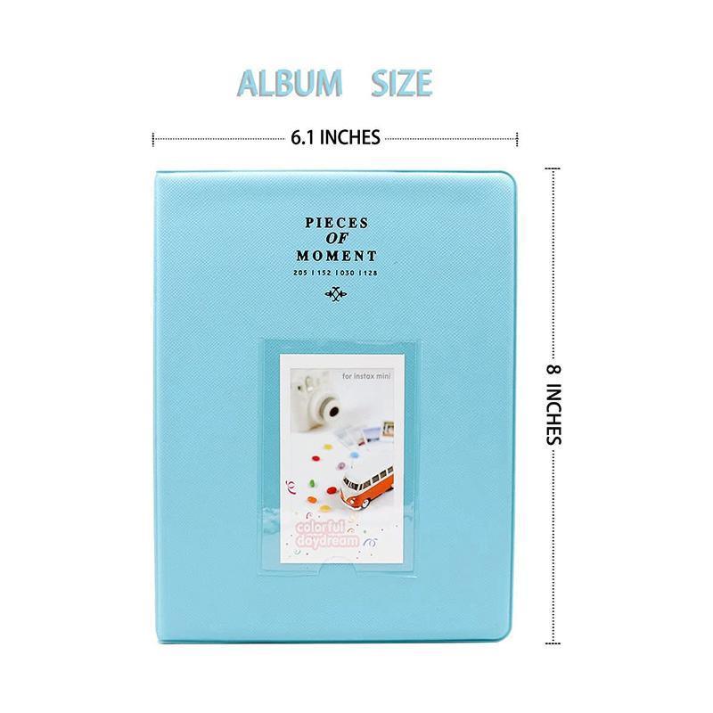 Premium Beige 128 Pocket Polaroid FujiFilm Photo Album