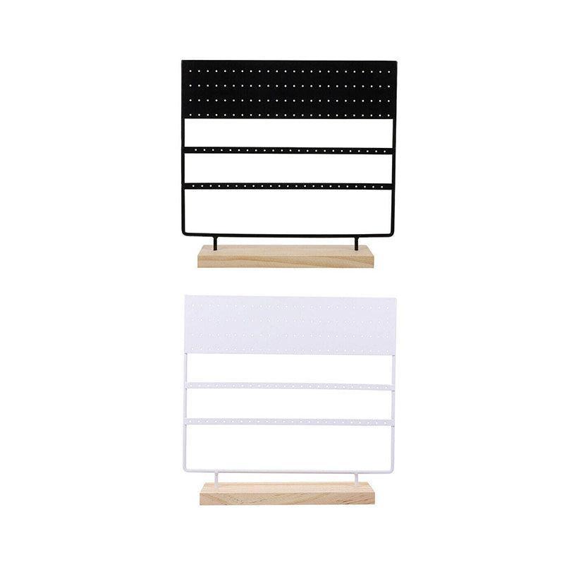 Premium White 3 Tier Earring Display Stand 144 Hole Jewellery Organiser