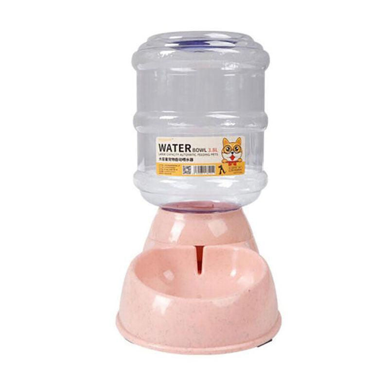 Automatic 3.8L Water Feeder & Food Dispenser for Dogs, Cats & Puppies - Pink - SuperSaverAU - view 6