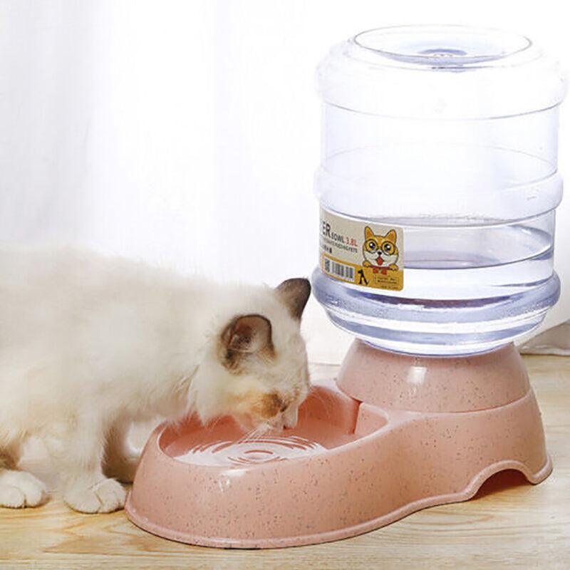 Automatic 3.8L Water Feeder & Food Dispenser for Dogs, Cats, & Puppies - Green - SuperSaverAU - view 1