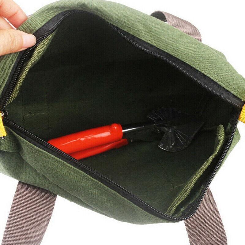 Premium Waterproof Canvas Tool Bag with Carry Handle - Large, 40 x 15 x 22cm