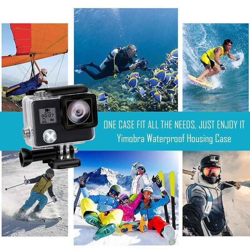 Premium Waterproof Housing Case for GoPro Hero 3+ Hero 4