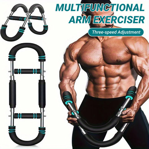 U Shaped Arm Strength Trainer - Adjustable Home Exercise Device - SuperSaverAU - view 1