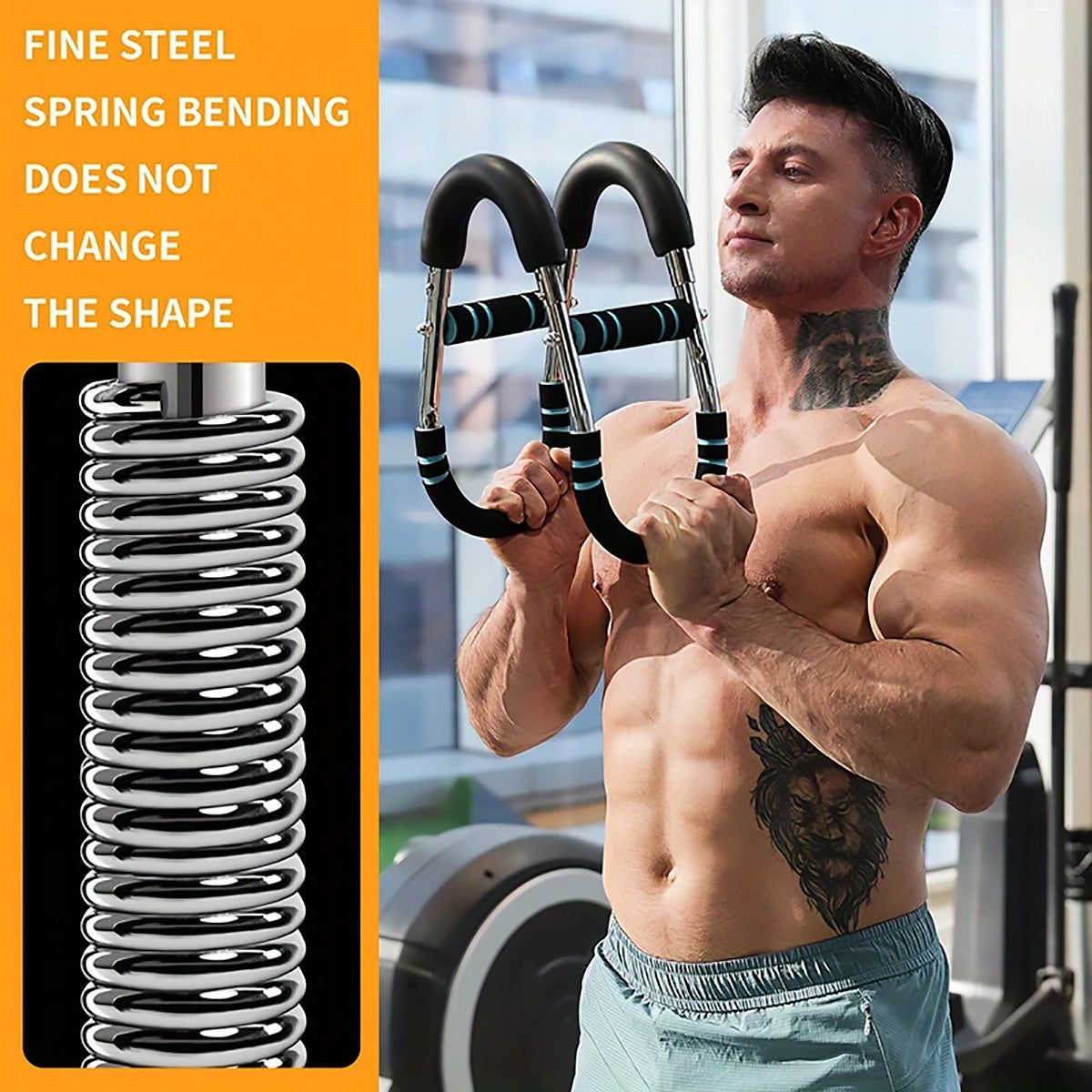 U Shaped Arm Strength Trainer - Adjustable Home Exercise Device - SuperSaverAU - view 4