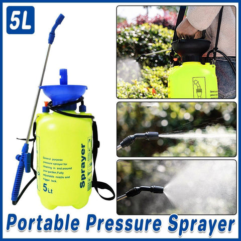 Premium 5L Shoulder Garden Sprayer – Adjustable Nozzle