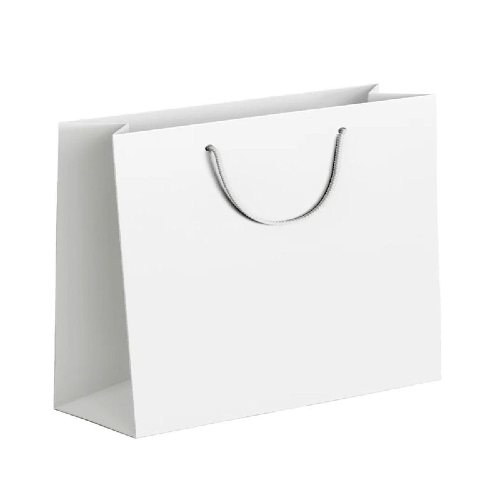 25X Kraft Paper Bags Gift Shopping Bag Carry White Pink Black Bag With Handles - Pink-17-24-10 - SuperSaverAU - view 11
