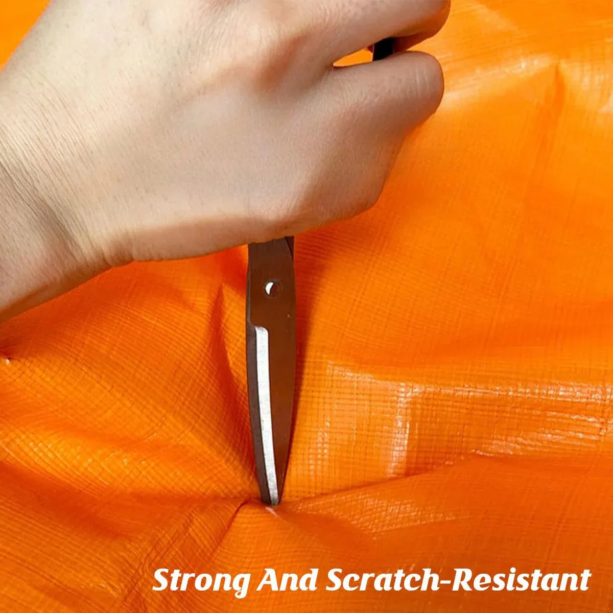Premium Waterproof Drawstring Moving Bag – Orange 110 x 100cm