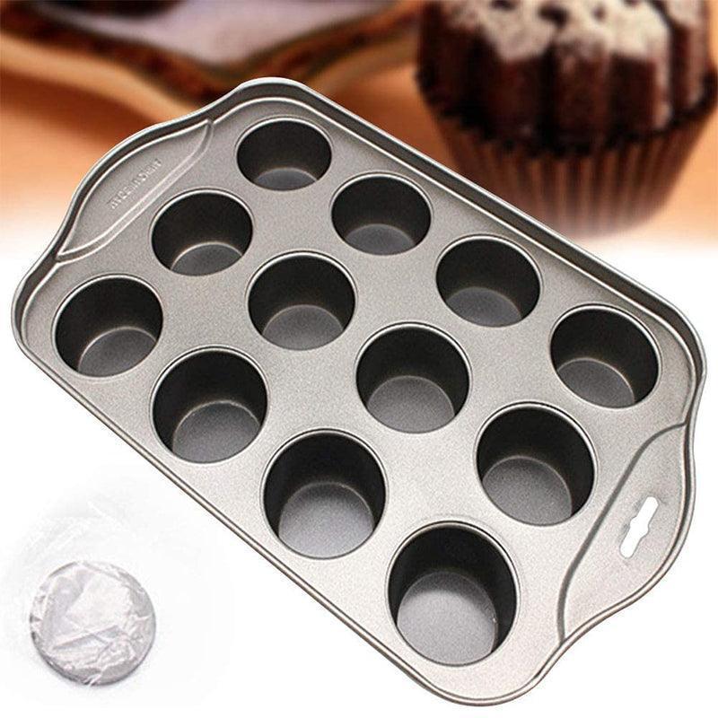 Premium 12-Cup Mini Cheesecake Pan – Loose Bases