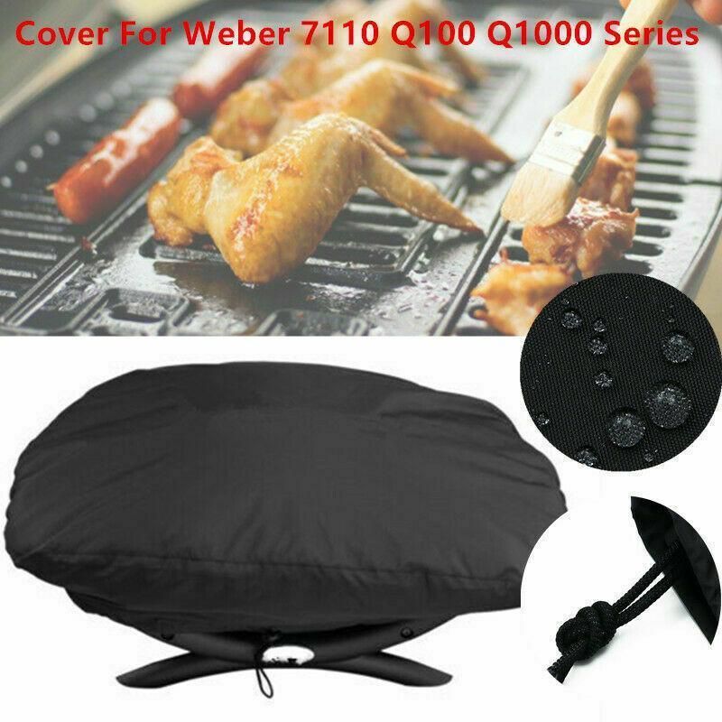 Premium Waterproof BBQ Grill Cover – Weber Q100/Q1000 67 x 44 x 32cm