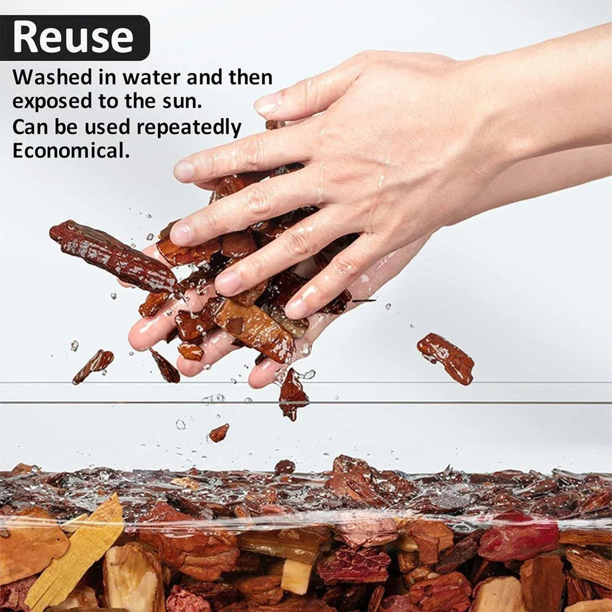 Premium Reptile Bark Bedding Substrate - Small 650g