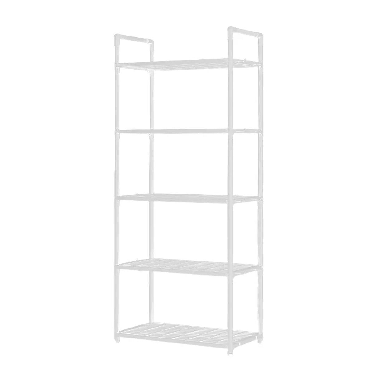 Premium Black 5 Tier Pot Storage Rack Cookware Pan Stand Kitchen Organiser
