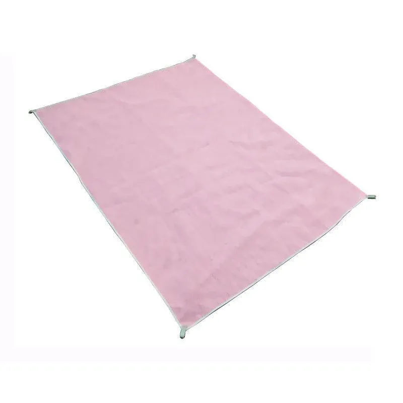 Premium Sand-Free Beach Mat – Pink Foldable PE 2 x 2m