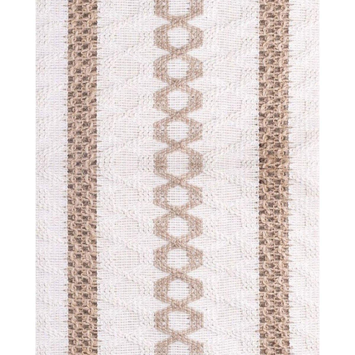 Premium Cotton Linen Table Runner – Beige 183 x 30cm
