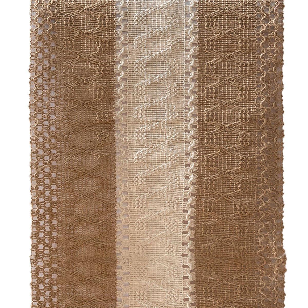 Premium Cotton Linen Table Runner – Beige 183 x 30cm