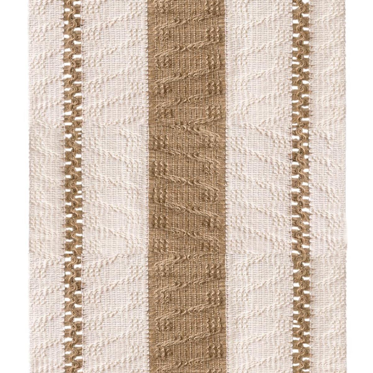 Premium Cotton Linen Table Runner – Beige 183 x 30cm