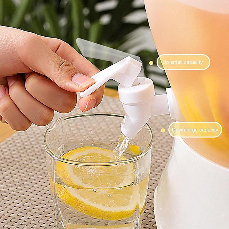 Rotatable 3-Compartment Beverage Dispenser 169oz (5000ml) for Cold/Hot Drinks - SuperSaverAU - view 3